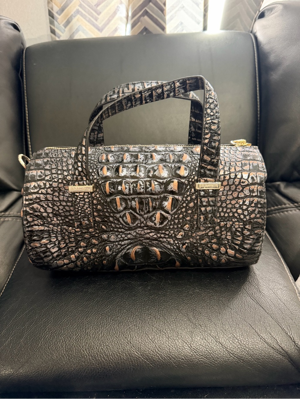 Brahmin Claire Barrel Satchel